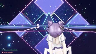 0239 -【R18-MMD】Genshin Impact 原神 Keqing 刻晴 - pink cat