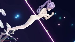 0239 -【R18-MMD】Genshin Impact 原神 Keqing 刻晴 - pink cat