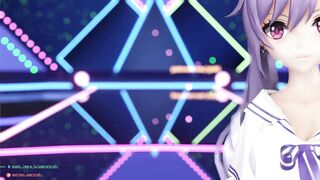 0239 -【R18-MMD】Genshin Impact 原神 Keqing 刻晴 - pink cat