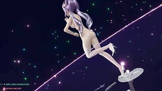 0239 -【R18-MMD】Genshin Impact 原神 Keqing 刻晴 - pink cat