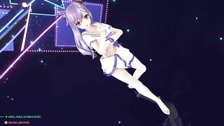 0239 -【R18-MMD】Genshin Impact 原神 Keqing 刻晴 - pink cat