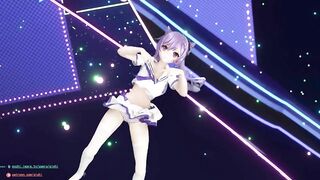 0239 -【R18-MMD】Genshin Impact 原神 Keqing 刻晴 - pink cat