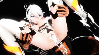 0234 -【R18-MMD】Honkai Impact 3 崩坏3 Kiana HoF's secret training