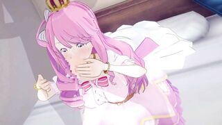Himemori Luna just has flirting sex