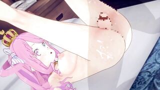 Himemori Luna just has flirting sex