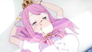 Himemori Luna just has flirting sex