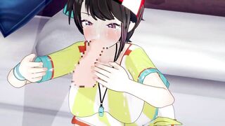 Ozora Subaru just has flirting sex