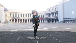 0387 -【R18-MMD】SvartLilja (VRchat model) スヴァルトリリヤ