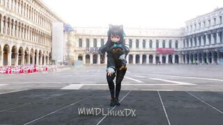 0387 -【R18-MMD】SvartLilja (VRchat model) スヴァルトリリヤ