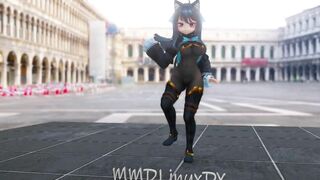 0387 -【R18-MMD】SvartLilja (VRchat model) スヴァルトリリヤ