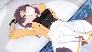 Natsuiro Matsuri just has flirting sex