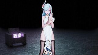 0364 -【R18-MMD】Genshin Impact 原神 Shenhe 申鹤 - ALIEN 原来申鹤也这么涩