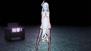 0364 -【R18-MMD】Genshin Impact 原神 Shenhe 申鹤 - ALIEN 原来申鹤也这么涩