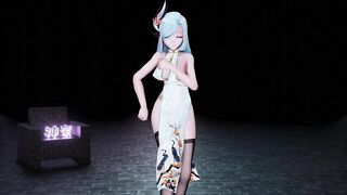 0364 -【R18-MMD】Genshin Impact 原神 Shenhe 申鹤 - ALIEN 原来申鹤也这么涩
