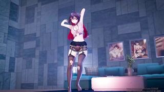 0362 -【R18-MMD】Honkai Impact 3rd 崩坏三 Seele 希尔 (viliona) - Еxcuse me