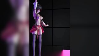 0360 -【r-18 MMD-4K】Date a Live Tokisaki Kurumi 狂三 - Alien