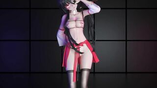 0360 -【r-18 MMD-4K】Date a Live Tokisaki Kurumi 狂三 - Alien