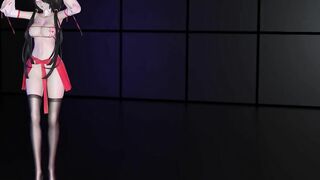 0360 -【r-18 MMD-4K】Date a Live Tokisaki Kurumi 狂三 - Alien