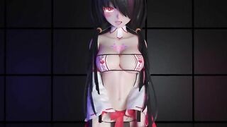 0360 -【r-18 MMD-4K】Date a Live Tokisaki Kurumi 狂三 - Alien
