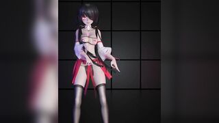 0360 -【r-18 MMD-4K】Date a Live Tokisaki Kurumi 狂三 - Alien