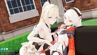 0356 -【R18-MMD】AKT - Honkai Impact 3rd 崩坏三 Meanwhile Kiana Kaslana x Durandal