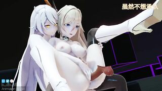 0356 -【R18-MMD】AKT - Honkai Impact 3rd 崩坏三 Meanwhile Kiana Kaslana x Durandal