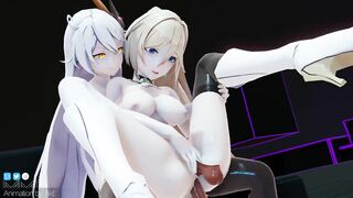 0356 -【R18-MMD】AKT - Honkai Impact 3rd 崩坏三 Meanwhile Kiana Kaslana x Durandal