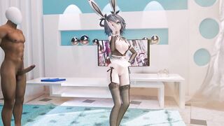 0326 -【R18-MMD】 Vocaloid luo Tianyi 洛天依 - Good night kiss