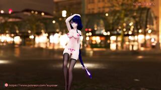 0324 -【R18-MMD】Genshin Impact 原神 Raiden Shogun 雷电将军 - Rumor