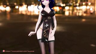 0324 -【R18-MMD】Genshin Impact 原神 Raiden Shogun 雷电将军 - Rumor