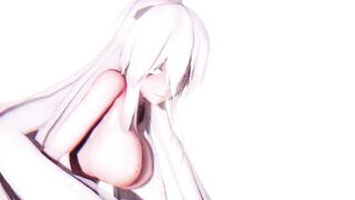 0319 -【R18-MMD】 Volcaloid Haku 弱音 - Addiction