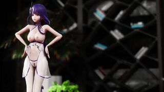 0313 -【R18-MMD】Genshin Impact 原神 Raiden Shogun 雷电将军 - Shake it