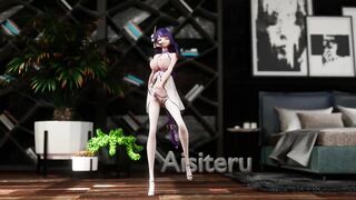 0313 -【R18-MMD】Genshin Impact 原神 Raiden Shogun 雷电将军 - Shake it
