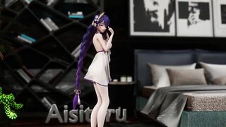 0313 -【R18-MMD】Genshin Impact 原神 Raiden Shogun 雷电将军 - Shake it