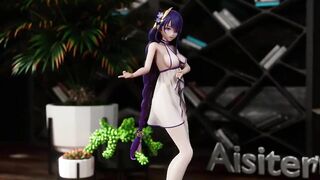 0313 -【R18-MMD】Genshin Impact 原神 Raiden Shogun 雷电将军 - Shake it