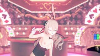 0390 -【R18-MMD】Honkai Impact 3rd 崩坏三 Bronnie in Bunny suit 未熟乳鸭