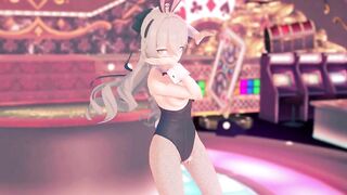 0390 -【R18-MMD】Honkai Impact 3rd 崩坏三 Bronnie in Bunny suit 未熟乳鸭