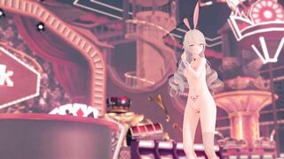 0390 -【R18-MMD】Honkai Impact 3rd 崩坏三 Bronnie in Bunny suit 未熟乳鸭