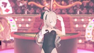 0390 -【R18-MMD】Honkai Impact 3rd 崩坏三 Bronnie in Bunny suit 未熟乳鸭