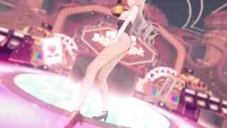 0390 -【R18-MMD】Honkai Impact 3rd 崩坏三 Bronnie in Bunny suit 未熟乳鸭