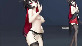 0378 -【R18-MMD】Honkai Impact 3rd 崩坏三 Seele 希尔 (viliona) - Good night kiss