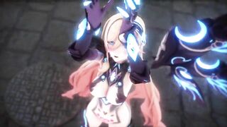 0376 -【R18-MMD】Honkai Impact 3rd 崩坏三Durandal 幽兰黛尔Palatinus Equinox