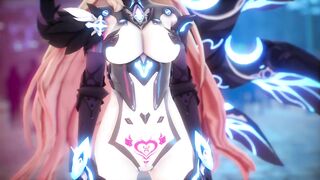 0376 -【R18-MMD】Honkai Impact 3rd 崩坏三Durandal 幽兰黛尔Palatinus Equinox