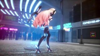 0376 -【R18-MMD】Honkai Impact 3rd 崩坏三Durandal 幽兰黛尔Palatinus Equinox