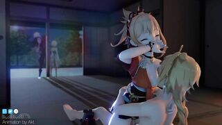 0352 -【R-18 MMD】AKT - Genshin Impact Short Compilation