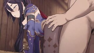 0344 -【R18-2D】Genshin Impact 原神 Mona's part time job