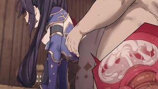 0344 -【R18-2D】Genshin Impact 原神 Mona's part time job