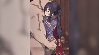 0344 -【R18-2D】Genshin Impact 原神 Mona's part time job