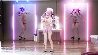 0342 -【R-18 MMD】Hololive Aqua bl101布料【凑阿库娅】シニカルナイトプラン