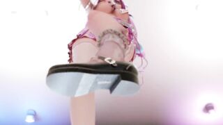 0342 -【R-18 MMD】Hololive Aqua bl101布料【凑阿库娅】シニカルナイトプラン
